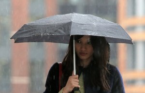 Chilling...Humans star Gemma Chan said the killer stared at her for a few seconds before he fled from the scene of the fatal knife attack she witnessed