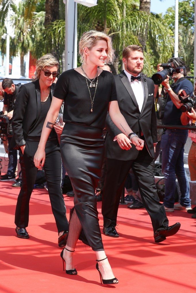 She was joined by her ex-girlfriend