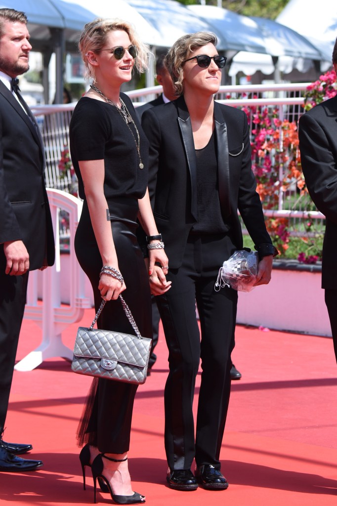 They were seen holding hands