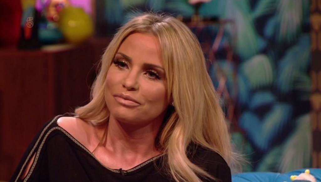 Katie didn't hold back on Up Late with Rylan