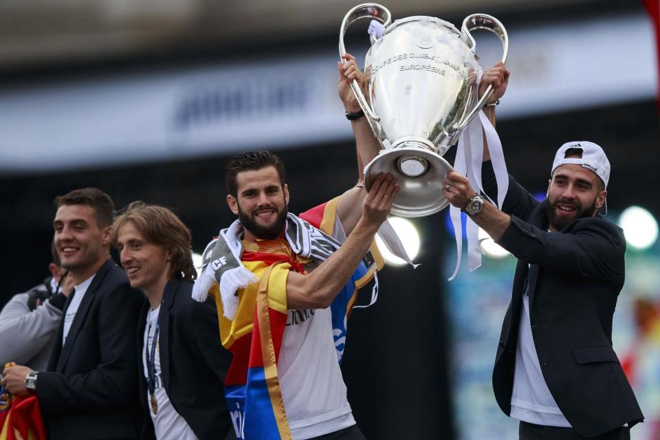 Nacho is Real's fourth-choice centre-back under Zinedine Zidane