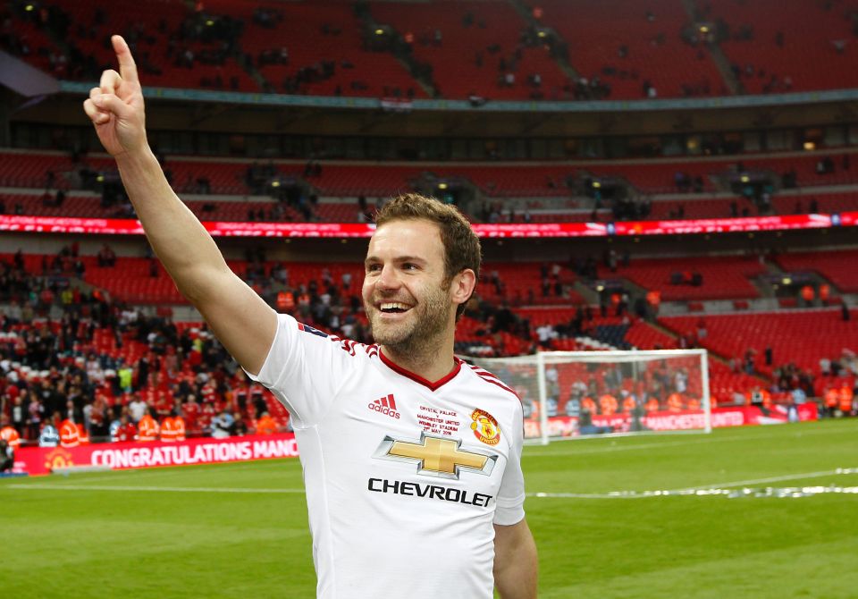 Manchester United's Spanish midfielder J