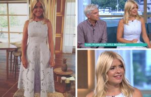 'She looks like Cinderella': fans delighted at Holly's return to This Morning after family holiday abroad
