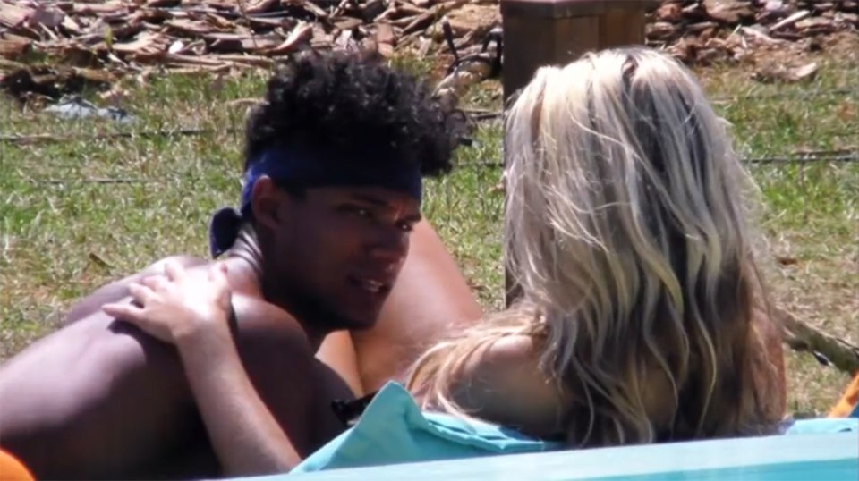 Rykard later cuddled to Rachel close to where Olivia was sitting