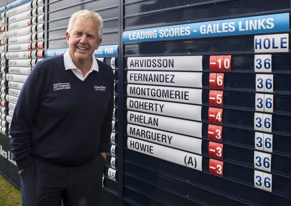 The Scot narrowly held off the challenge of his countryman Doherty