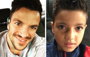Junior Andre is a chip off the old block as he turns on the charm in Katie Price's Instagram video