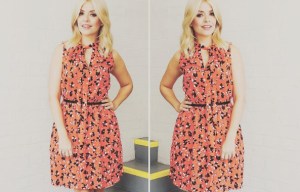 Holly Willoughby flies flag for tonight's semi-finalists in pretty summer dress