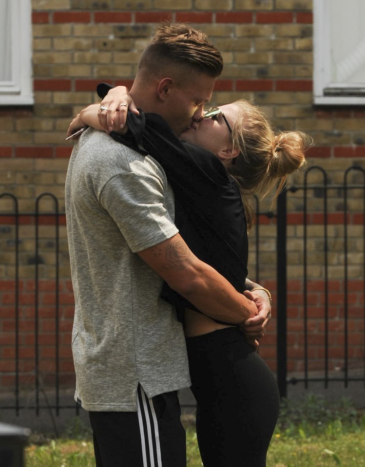 Alex initially hooked up with Zara Holland