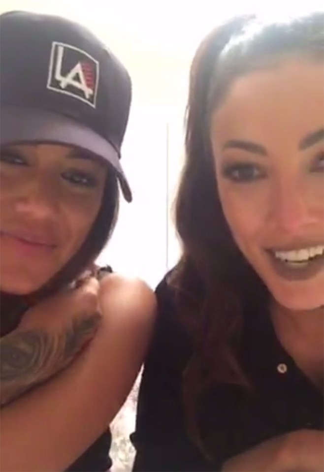 Malin discussed doing the show with Sophie Gradon 