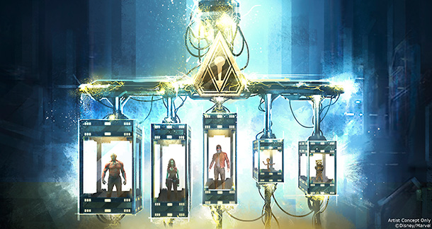 Guardians of the Galaxy - Mission: Breakout!' experience