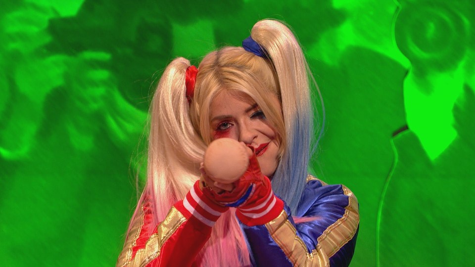 Holly admitted she was drunk during the show