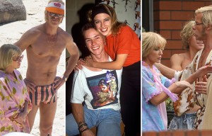 Kylie Minogue is reunited with Neighbours co-star Guy Pearce for first time in almost 30 years