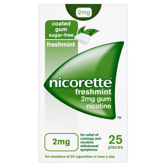 Nicorette Fresh Mint Gum, £8.29 at superdrug.com