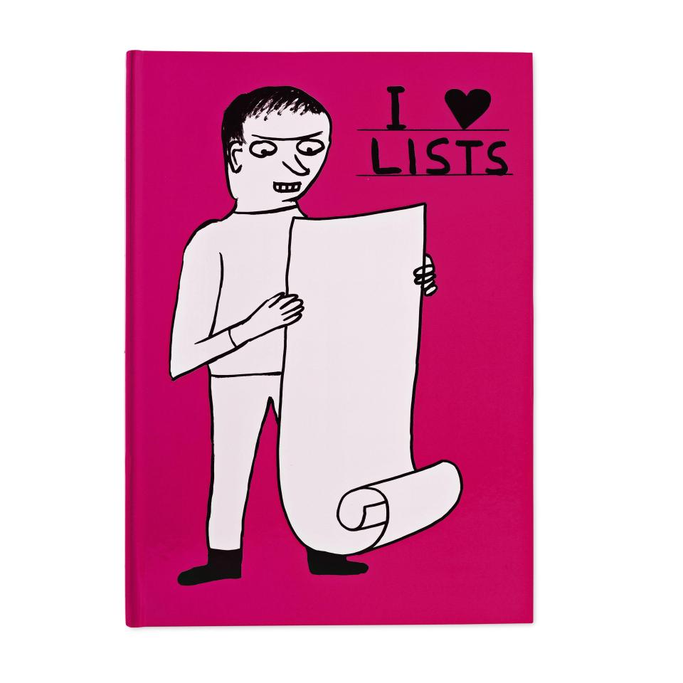 David Shrigley notebook/Tiger