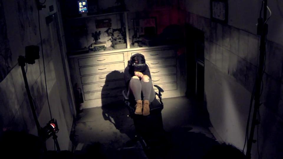 The terrifying virtual reality ride is set to open in March, with it only for those over 13