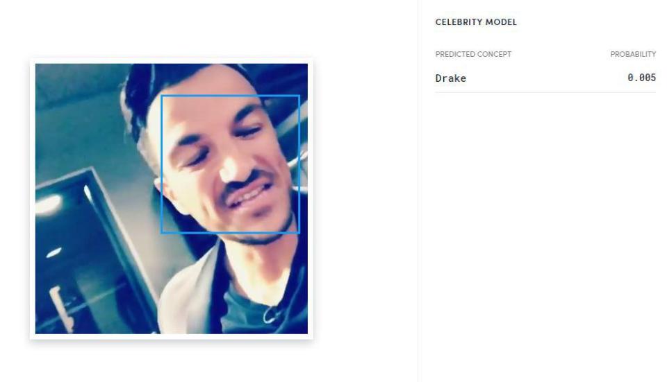  The software can be used to scan images from the internet, with the name of the person it think is in the snap written in the top right