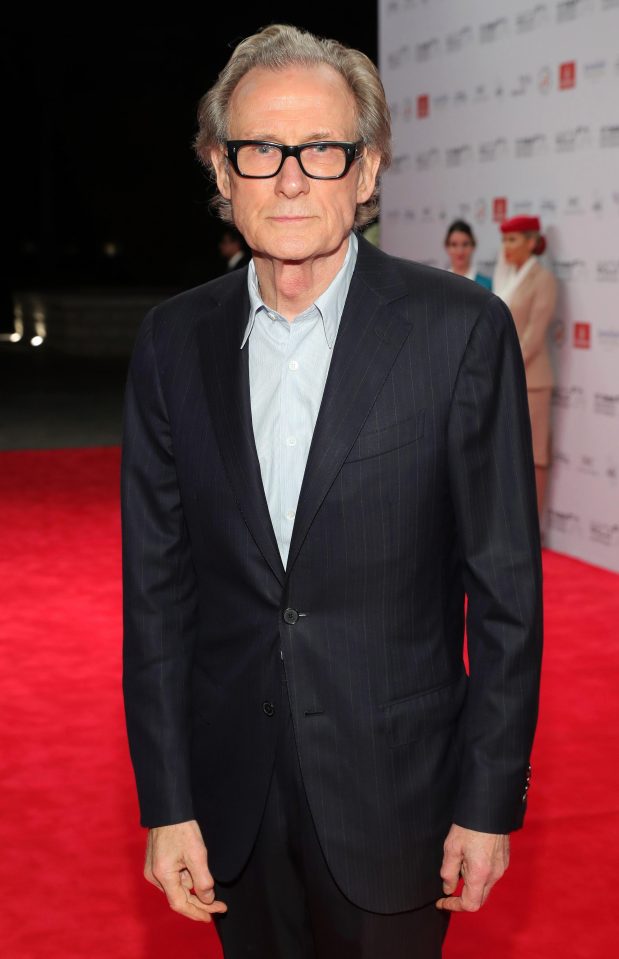  Bill NIghy is a legendary English actor