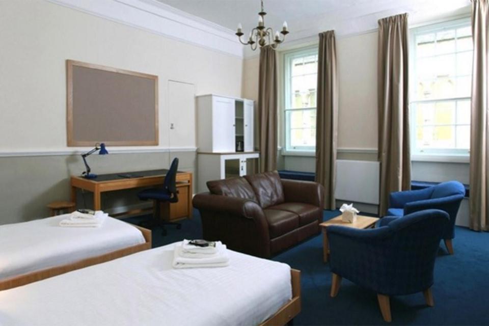 Rent a room at Christ Church College, Oxford University are from £62 a night in August