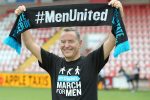 Jeff Stelling has completed his Men United March