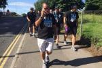 Jeff Stelling was joined by some ex Stoke players on day five of his walk