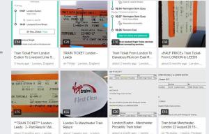 Hundreds of train tickets are for sale on eBay and Facebook - but buying one could land you with a £1,000 fine