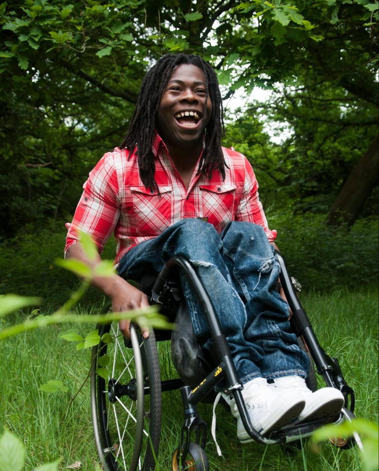 British paralympian and broadcaster Ade Adepitan is one of the 100,000 British survivors of polio