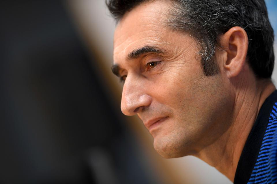  Ernesto Valverde will look for a victory in his La Liga debut with Barcelona