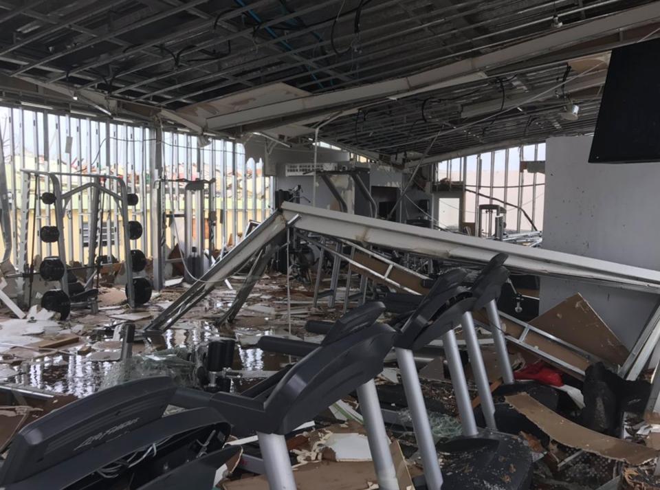 Hurricane Irma has devastated Saint Martin in the Caribbean
