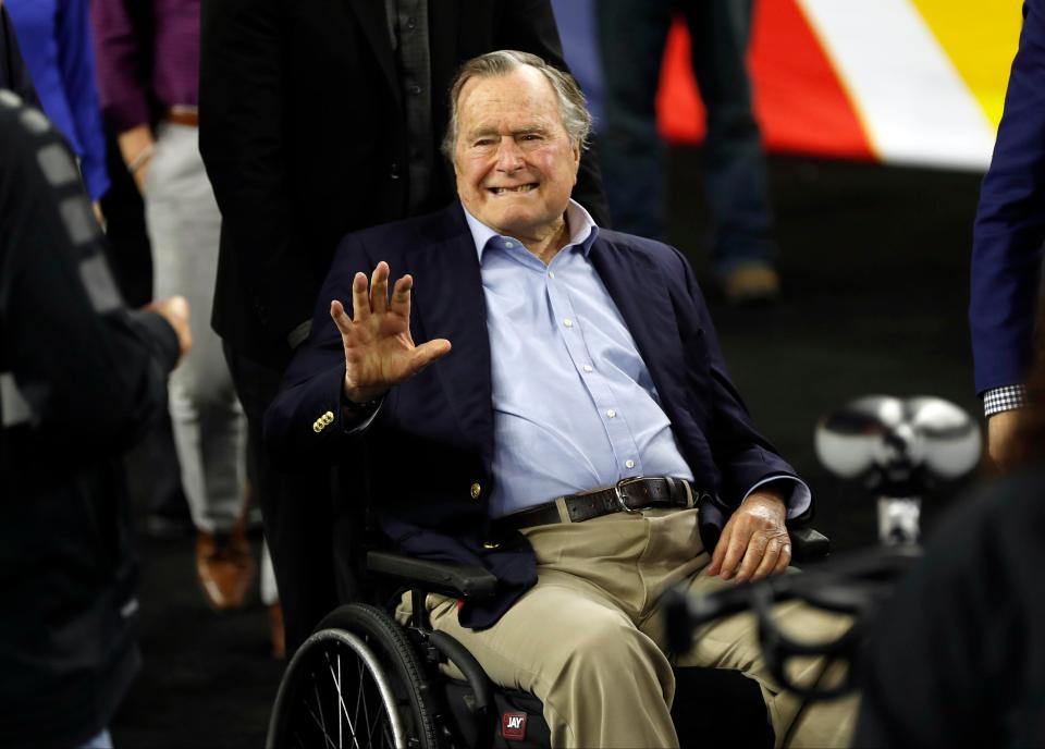  Former President George HW Bush reportedly apologised following the allegations