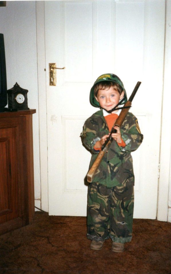  8. Do you recognise this wannabe action man?