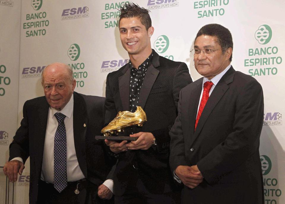  Cristiano Ronaldo sold his European Golden Boot at a charity auction - raising £1.2million to build schools in Gaza