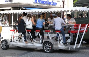 Amsterdam has banned beer bikes in the city centre