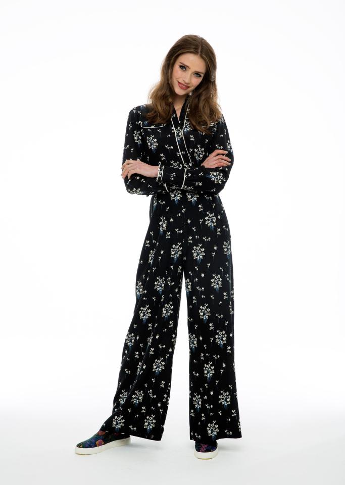  Silk shirt, £79.99; silk trousers, £69.99; shoes, £79.99