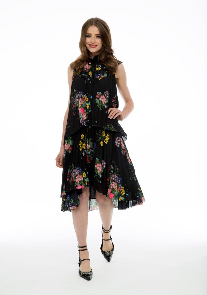  Dress, £99.99; shoes, £139.99