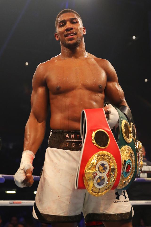 Anthony Joshua is the favourite to lift the 2017 BBC Sports Personality of the Year 