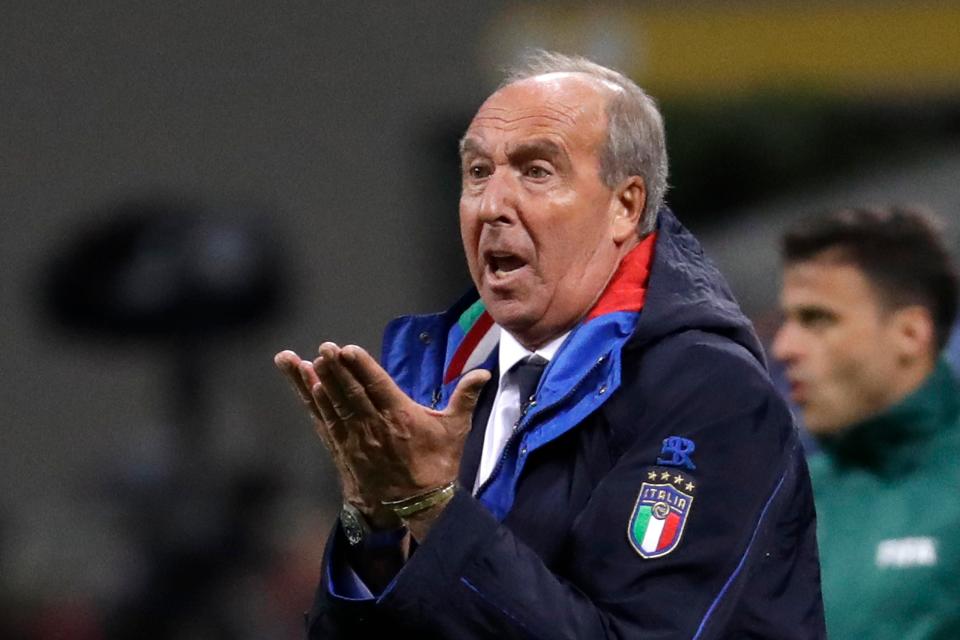 Italy sacked Giampiero Ventura after failing to qualify for next years World Cup