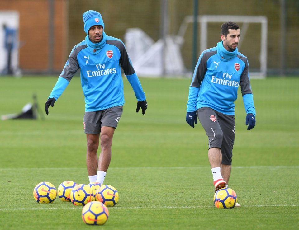 Ex-Dortmund stars Pierre-Emerick Aubameyang and Henrikh Mkhitaryan are now at Arsenal together