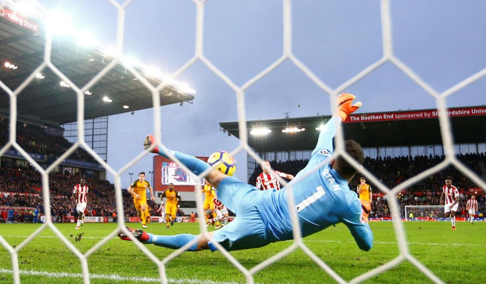 Mat Ryan's terrific save from the penalty spot