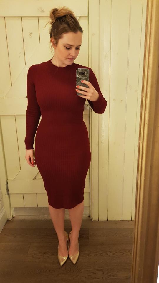  The soft yellow-tone lighting in River Island was very flattering in pictures