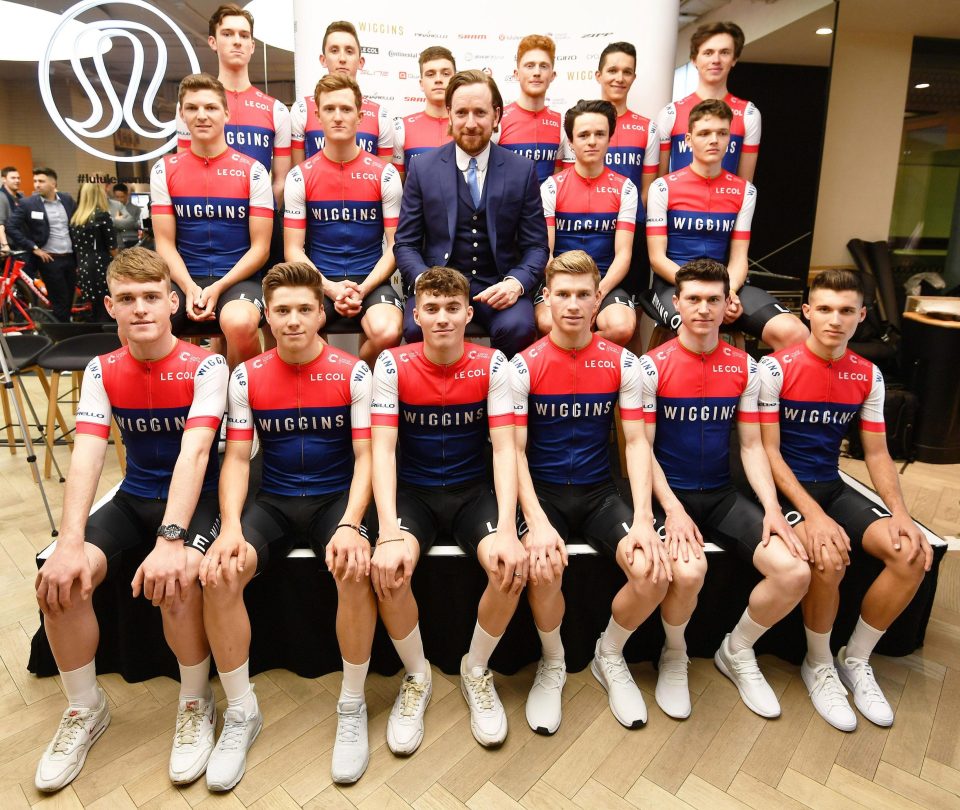 Olympic and Tour de France legend Bradley Wiggins is focusing on bringing on youngsters