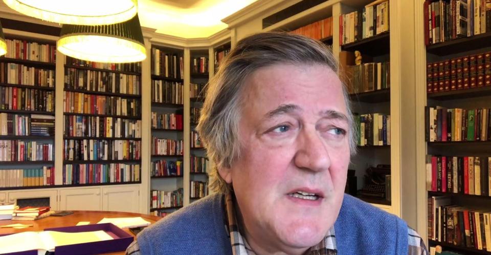 TV veteran Stephen Fry revealed he's been battling prostate cancer in secret for two months
