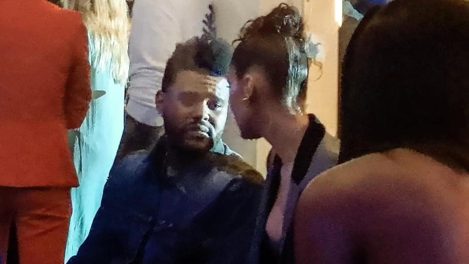  The pair are reported to have been in deep conversation for much of the evening