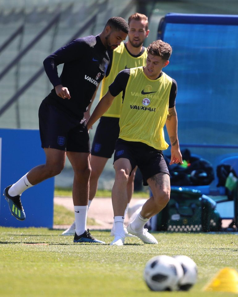Ruben Loftus-Cheek and John Stones put in the hard graft in the hope of convincing Gareth Southgate they should start