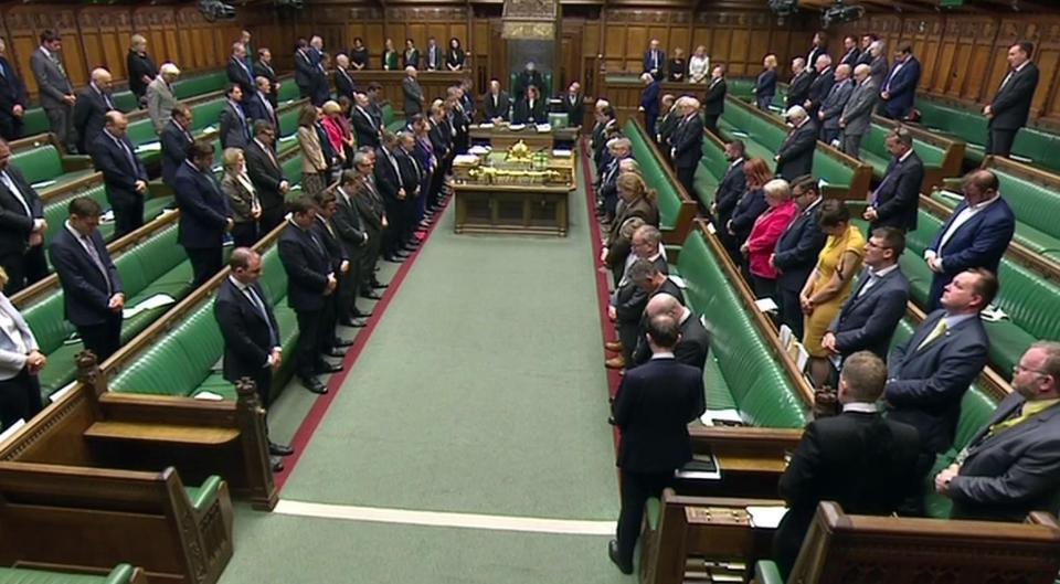  Members of Parliament fall silent to remember victims of the June 14 2017 disaster