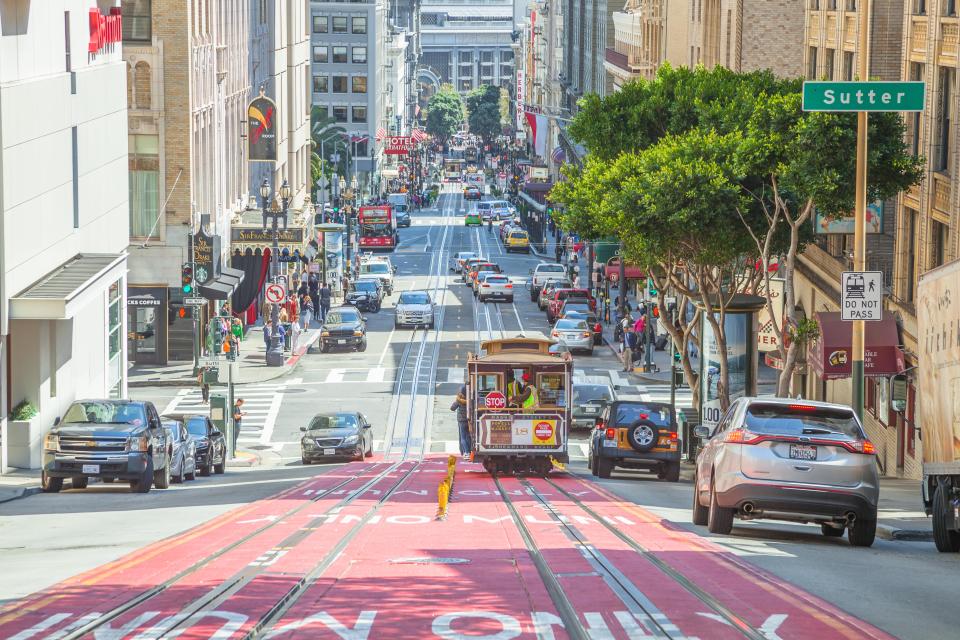  You can get around town on the city's street cars very cheaply