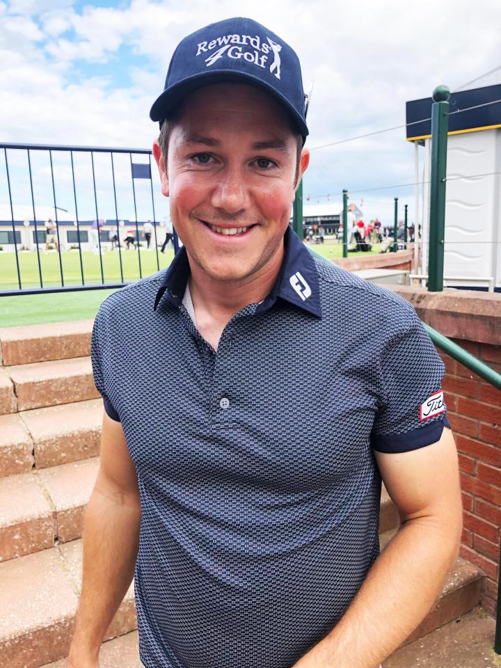  The Welshman is ready for his second appearance in the Open this week