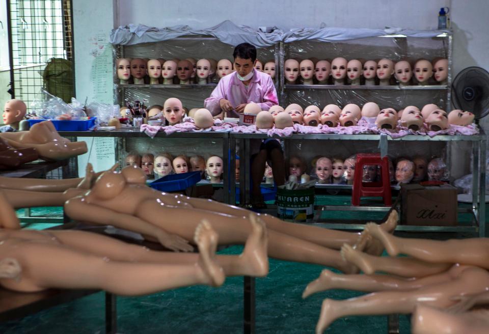  The robot dolls coming soon to Silicone Sex World are manufactured in Dalian, a port city in north-east China