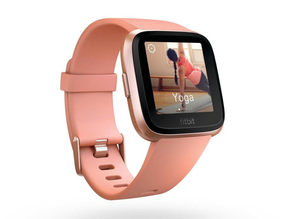  Fitbit Versa Smart Watch features heart rate monitor, sleep monitor, step count, live coaching and much more