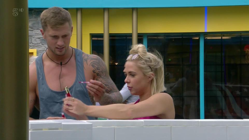  The fitness enthusiast was forced to deny sleeping with married Dan Osborne