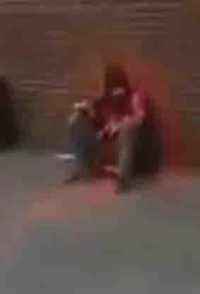  Disgusting video of him covered in red paint sparked outrage